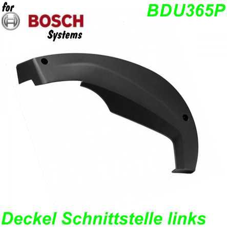Bosch Design Deckel Schnittstelle links  Performance  BDU365P  anthrazit