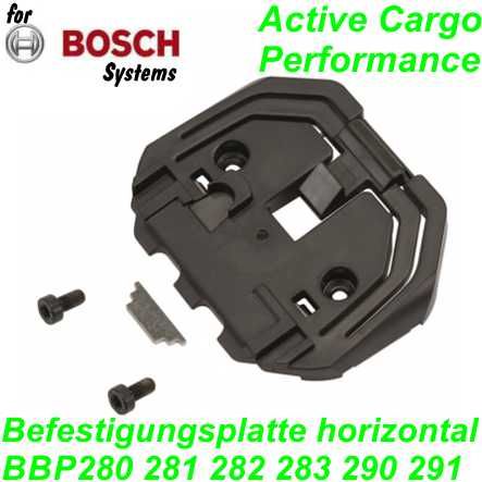Bosch Befestigungsplatte Kit horizontal BBP280 281 282 283 290 291 Power Tube
