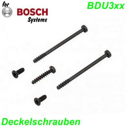 Bosch Befestigungsschraube Deckel 2xMx53.5 2xM4x10 1XTorx T20 BDU310 350 365P