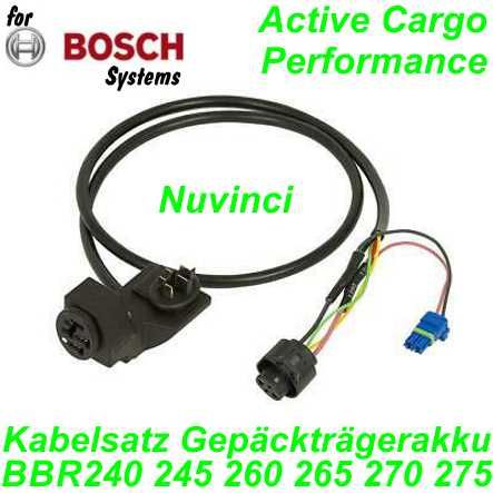 Bosch Kabelsatz Gepäckträgerakku 880mm Automatik Nuvinci BBR240 245 260 265 270 275