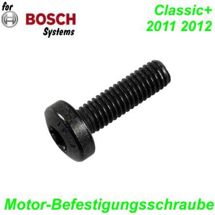 Bosch Innensechskantschraube M6x20 2 Stk für Montage der Antriebseinheit