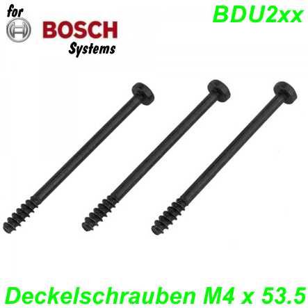 Bosch Befestigungsschrauben für Design-Deckel 3 Stück BDU2xx