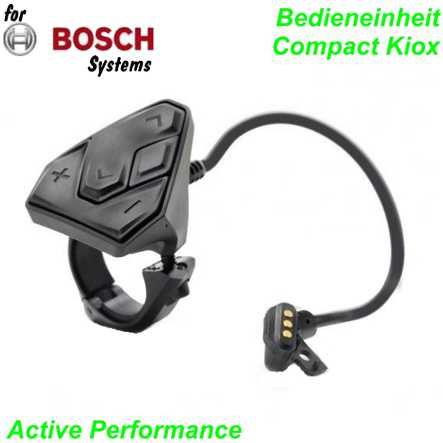Bosch Bedieneinheit Compact Kiox BRC350 links 290 Active Performance Cargo