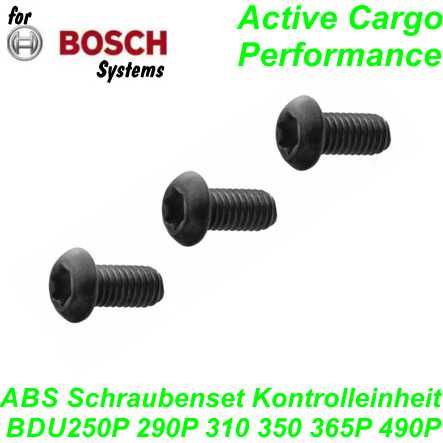Bosch ABS Schraubenset 3Stk. M6x12mm BDU250P 290P 310 350 365P 490P