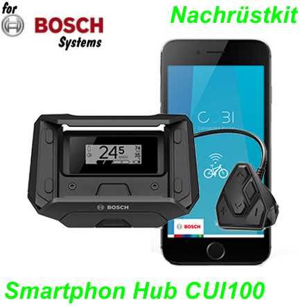 Bosch Nachrüst-Kit Smartphon Hub CUI100 mit Anbauteile