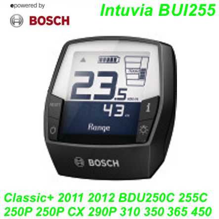 Bosch Display Intuvia BUI255 Classic Active Performance Cargo (ohne Lenkerhalter)