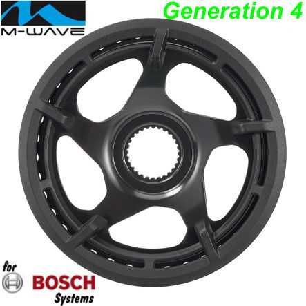 Samox Kettenblatt 36 Z KL50 Direct Bosch Gen.4 m/Kettenschutz schwarz Stahl