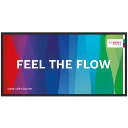 Bosch Bodenmatte Feel the Flow Verkaufsraum 1000x2000mm