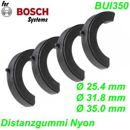 Bosch Distanzgummi Ø 25.4 mm Displayhalter Nyon BUI350 schwarz