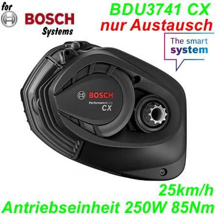 Bosch Antriebseinheit BDU3741 250W 85Nm 25km/h Performance CX