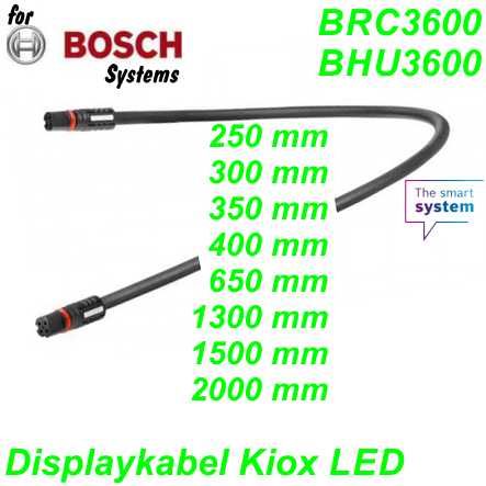 Bosch Displaykabel 350 mm BCH3611 LED BRC3600 Kiox BHU3600