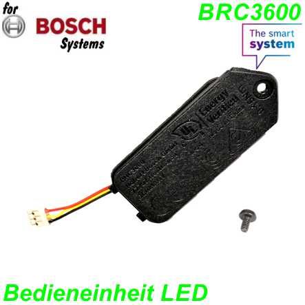Bosch Batterie Bedieneinheit LED BRC3600 schwarz Schraube Torx M1.6 x 3 mm
