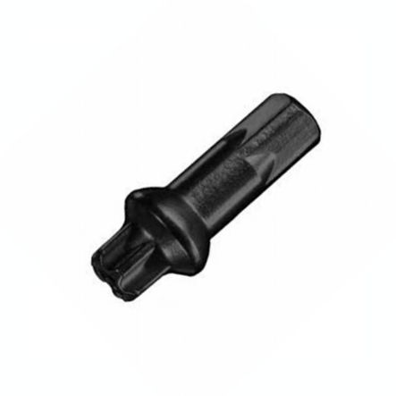 Speichen Nippel verzahnt schwarz Ø 2 mm / 14 mm