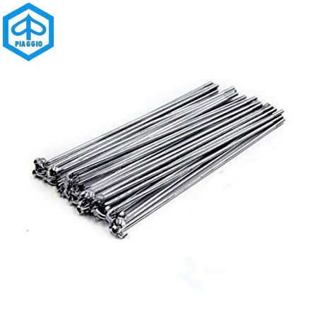 Mofa Speiche vorne Ø 2.5 x  162 mm PRSP ohne Nippel Inox Piaggio SI