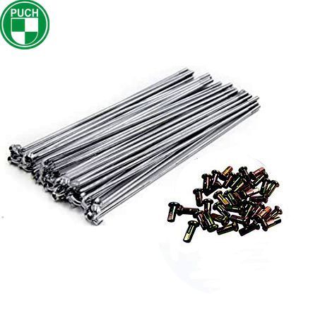 Mofa Speiche mit Nippel 187 mm x Ø 2.89 mm Inox