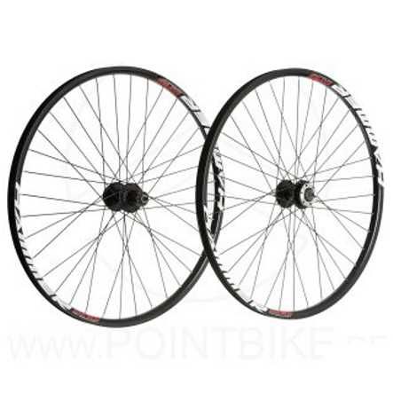 Laufrad-Satz VRHR 27.5 Disc 36-Loch 8-11f. Felge 28 mm schwarz
