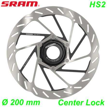 Bremsscheibe Sram HS2 200mm Center Lock
