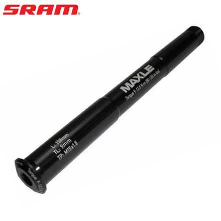 SRAM Achse Maxle Stealth MTB vorne sw L158mm/TL9mm Gew. M15x1.50 Boost