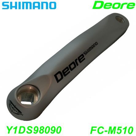 Shimano Kurbel links FC-M510 170 mm silber Y1DS98090