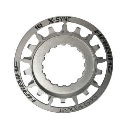 Antriebsritzel Bosch Haibike X-Duro 16 Z ab 2014 silber