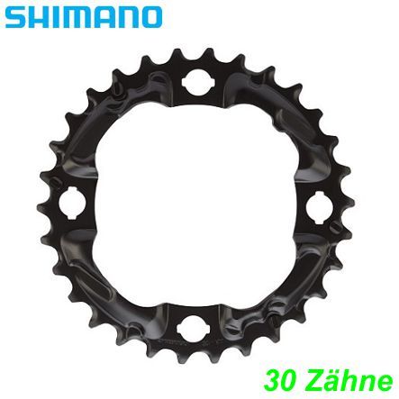 Shimano Kettenblatt 3x9-G. FC-M4000 FC-M3000 FC-M4050 30 Z. Ø 96 schwarz Alivio Y1PL98040