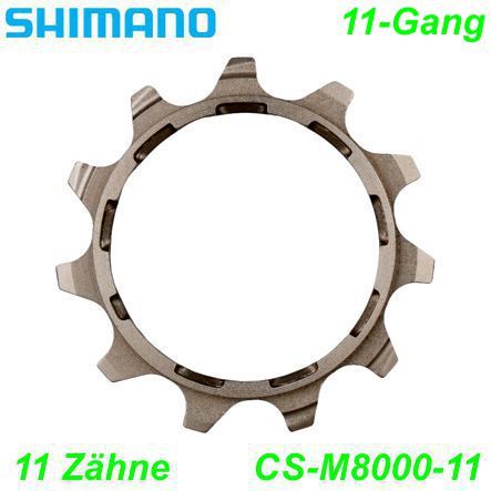 Shimano Kassettenritzel 11-G. CS-M8000 11 Zähne Y1RK11000