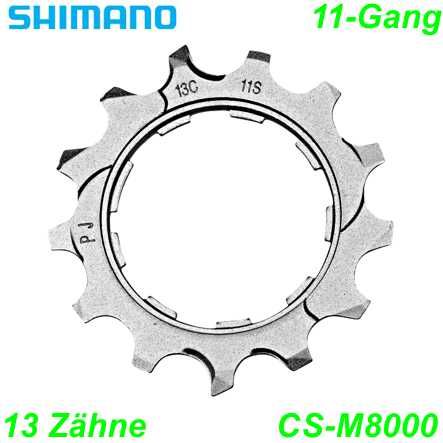 Shimano Kassettenritzel 11-G. CS-M8000 13 Zähne Y1RK13000