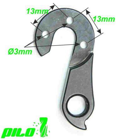 Ausfallende Schaltauge CNC Pilo 44.108 GT Bicycle