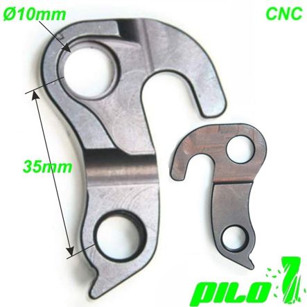 Ausfallende Schaltauge CNC Pilo D45 Cannondele