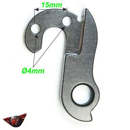 Ausfallende Schaltauge CNC Wheels Giant