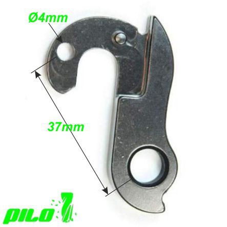 Ausfallende Schaltauge CNC Pilo Giant