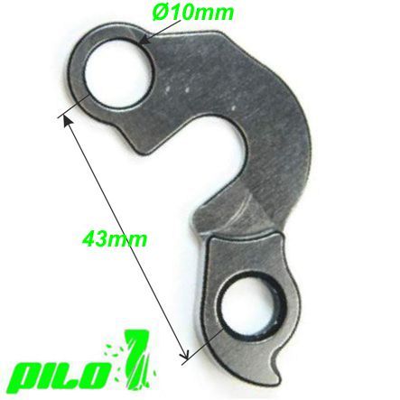 Ausfallende Schaltauge CNC Pilo GT Bicycles