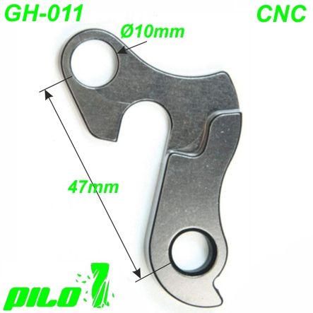 Ausfallende Schaltauge GH-011 CNC Pilo Bergamont BMC