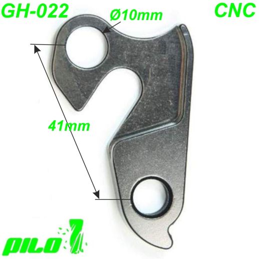 Ausfallende Schaltauge GH-022 CNC Pilo BMC Bulls Cresta Cube Focus Kalkhoff 4ever