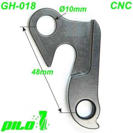 Ausfallende Schaltauge GH-018 CNC Pilo Bergamont