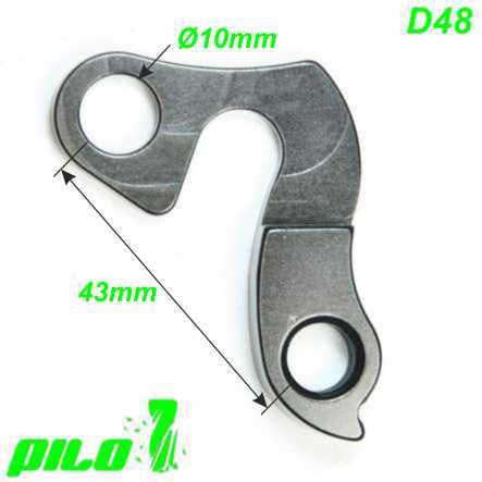 Ausfallende Schaltauge CNC Pilo D48 Avanti Falcon Kona Norco Rocky Mountain