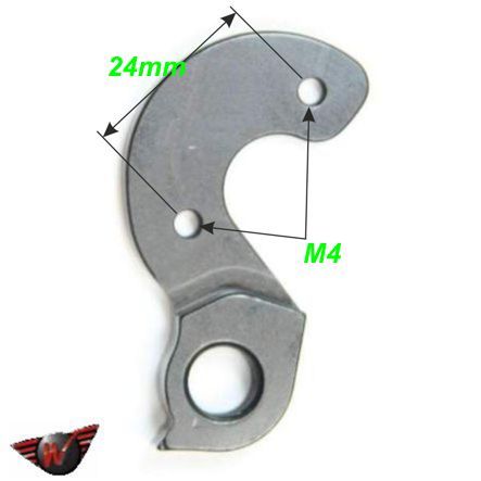 Ausfallende Schaltauge CNC Wheels Merida Rocky Mountain