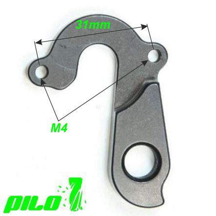 Ausfallende Schaltauge CNC Pilo Marin