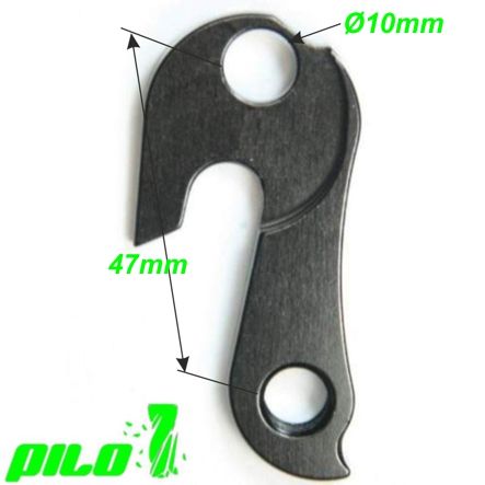 Ausfallende Schaltauge CNC Pilo Felt