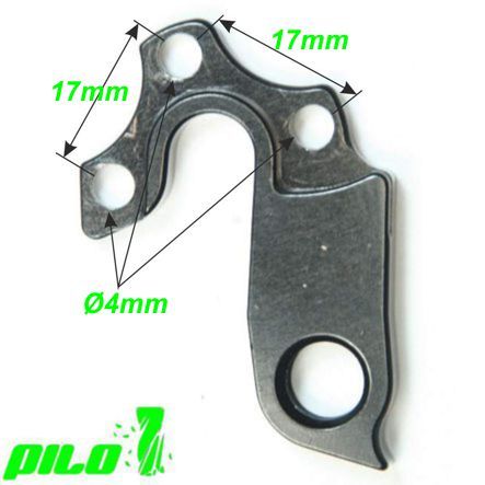 Ausfallende Schaltauge CNC Pilo Marin