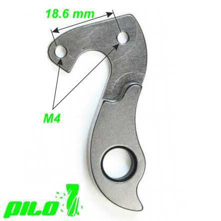 Ausfallende Schaltauge GH-058 CNC Pilo Avanti Fuji Jamis Norco Pinarello Sette Stevens Univega