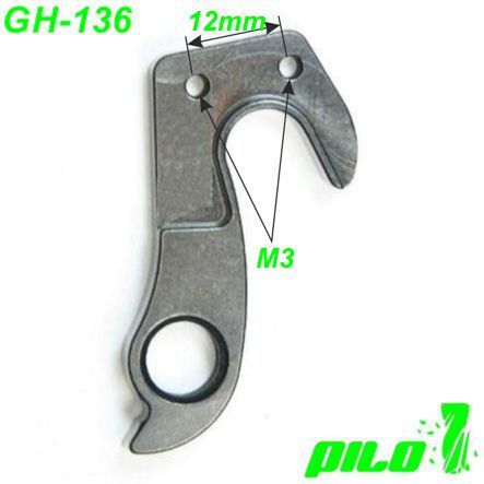 Ausfallende Schaltauge GH-136 CNC Pilo  Giant