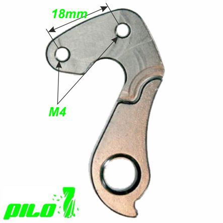 Ausfallende Schaltauge CNC Pilo Focus