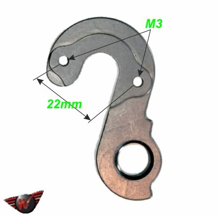 Ausfallende Schaltauge CNC Wheels Canyon