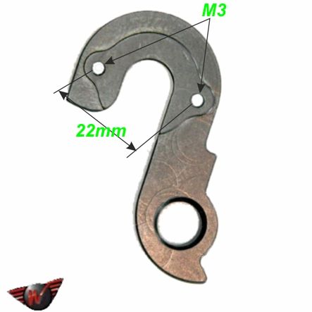 Ausfallende Schaltauge CNC Wheels Canyon