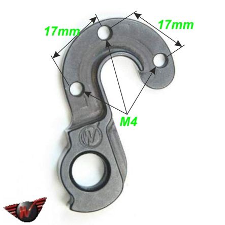 Ausfallende Schaltauge CNC Wheels Canyon