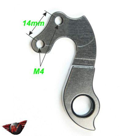 Ausfallende Schaltauge CNC Wheels BH GT Bicycles