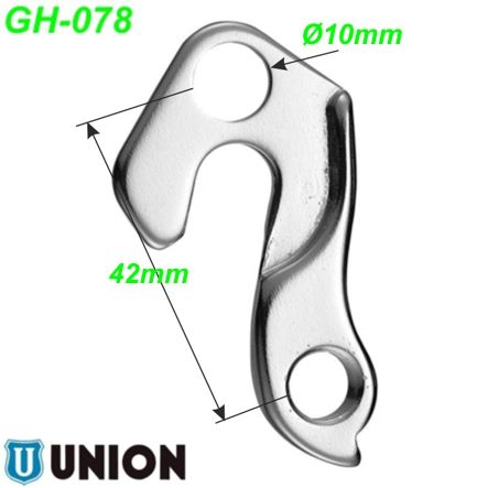 Ausfallende Schaltauge GH-078 Union Corratec Marin Stevens