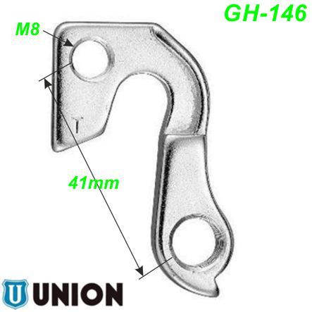 Ausfallende Schaltauge Union Marwi Airborne GT Bicycles Kestrel Kettler KHS Kinesis