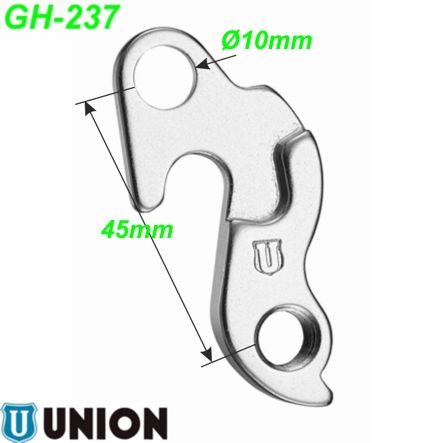 Ausfallende Schaltauge GH-237 Union BMC